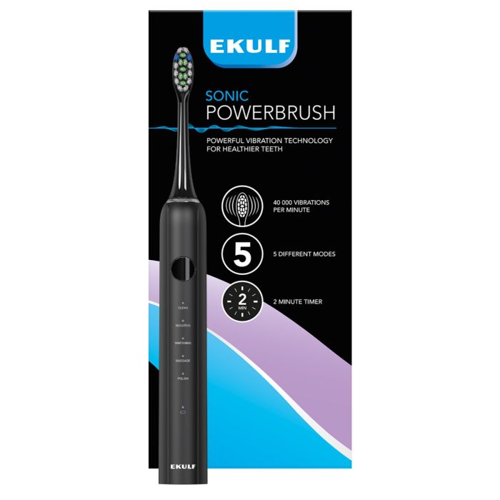 EKULF Sonic PowerBrush black