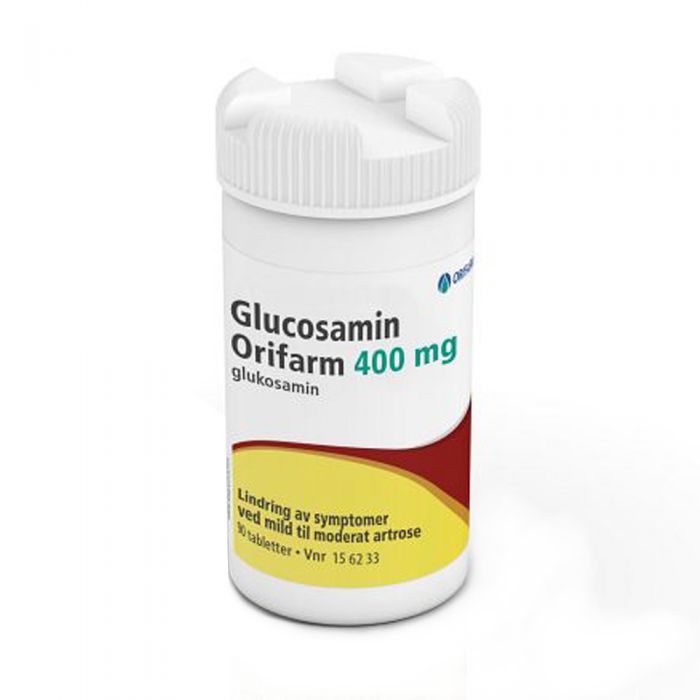 Glucosamin Orifarm tabletter 400 mg 90 stk