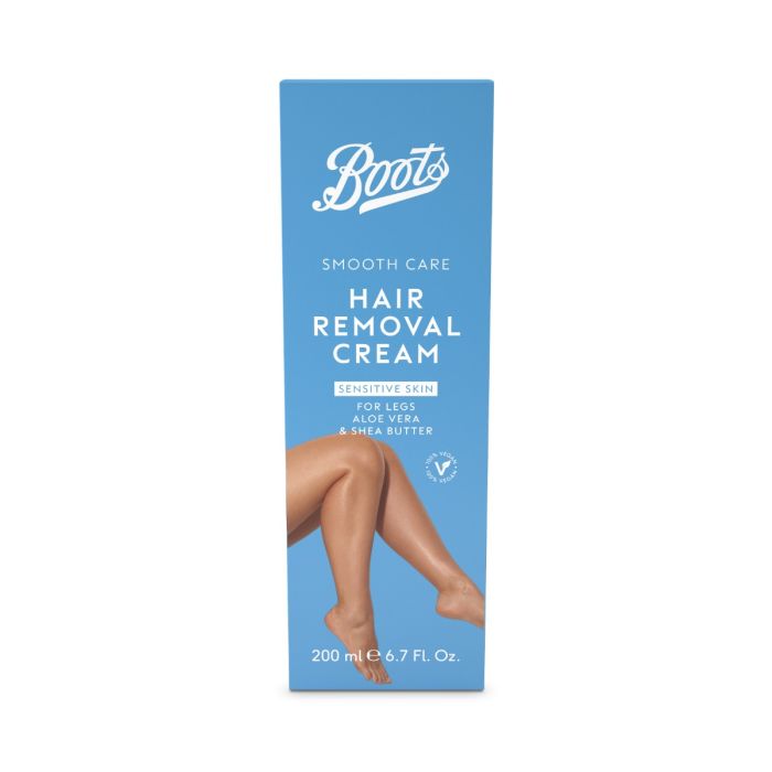 Boots Smooth Care Hair Removal Cream Sensitive Skin 200ml