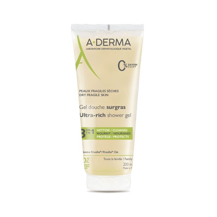 A-Derma Ultra Rich Shower Gel 200 ml