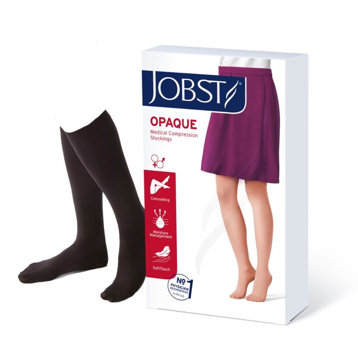 Jobst Opaque K1 Kne Sort XL 1 par