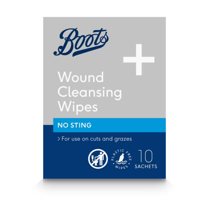 Boots servietter til sårvask 10stk
