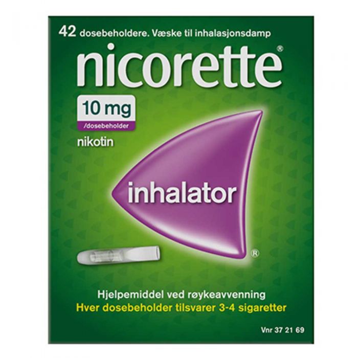 Nicorette inhalator 10mg/dose 42stk