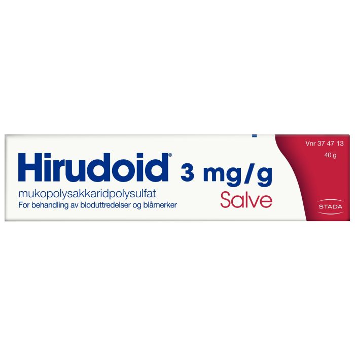 Hirudoid Salve 3mg/g 40G