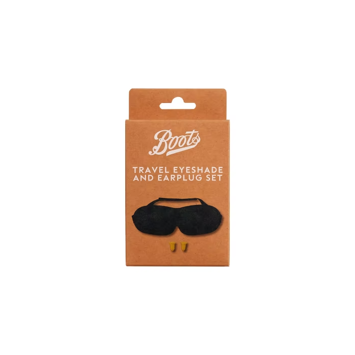 Boots Travel Eyeshade & Earplug Set