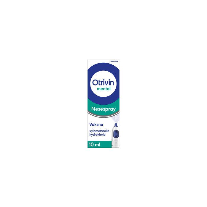 Otrivin Nesespray Mentol 1mg/10ml