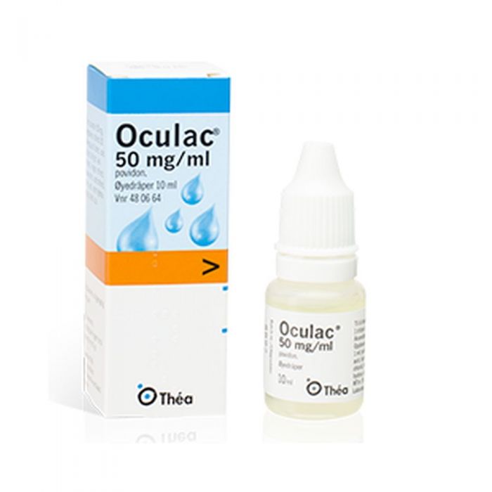 Oculac øyedråper 50 mg/ml 10 ml