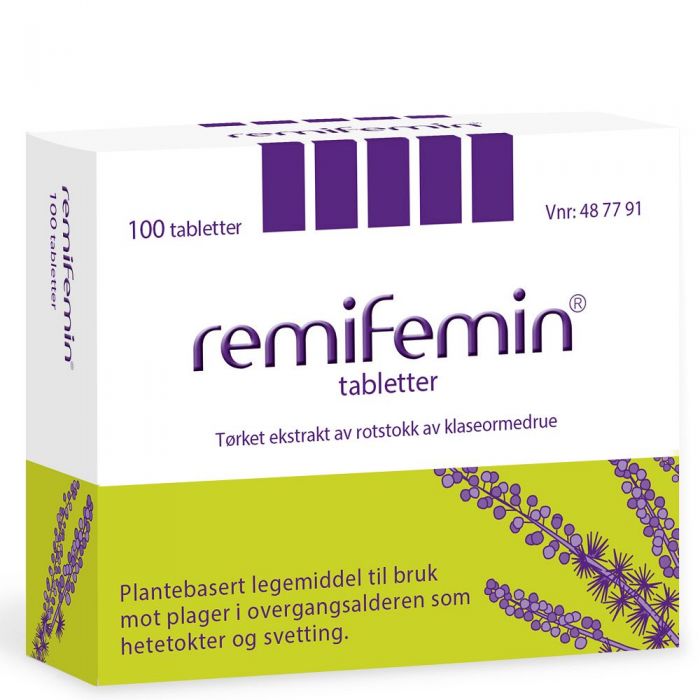 Remifemin tabletter 2,5 mg 100 stk