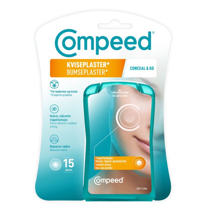 COMPEED Kviseplaster Conceal & Go 15 Stk