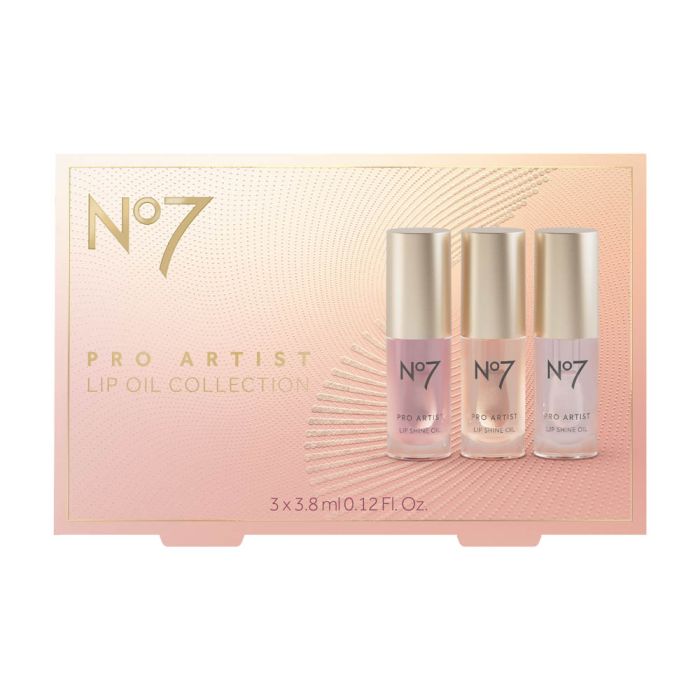 No7 Pro Artist Lip Oil Collection