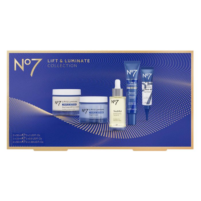 No7 Lift and Luminate Collection
