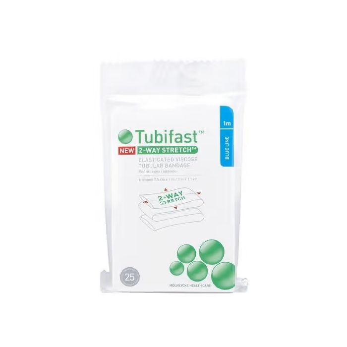 Tubifast Blå 7,5cm x 1m