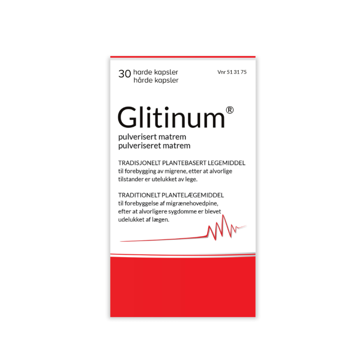 Glitinum daglig forebygging mot migrene