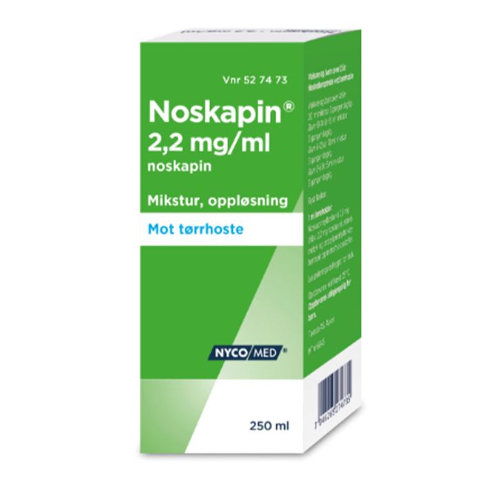 Noskapin mikstur 2,2 mg/ ml 250 ml