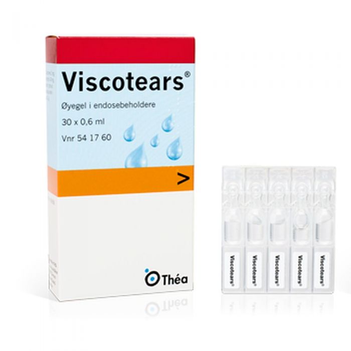 Viscotears øyegel 0,6 ml 30 stk