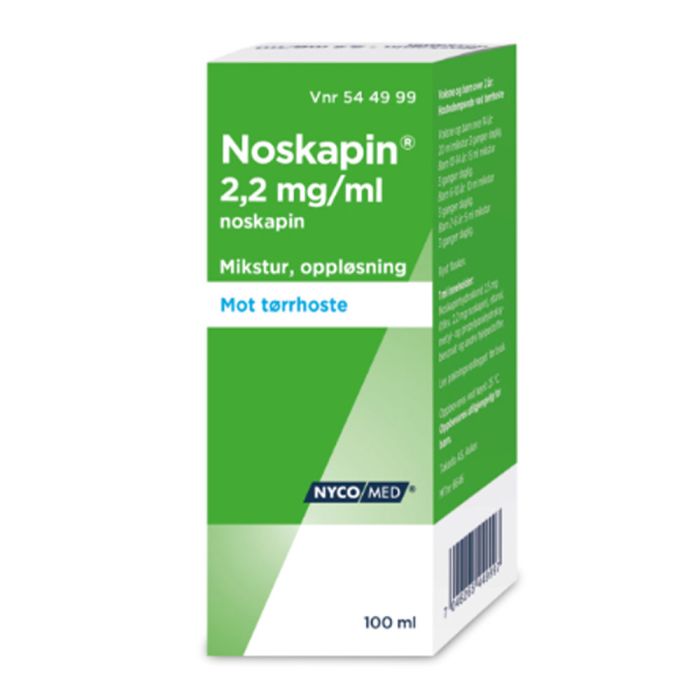 Noskapin mikstur 2,2 mg/ml 100 ml