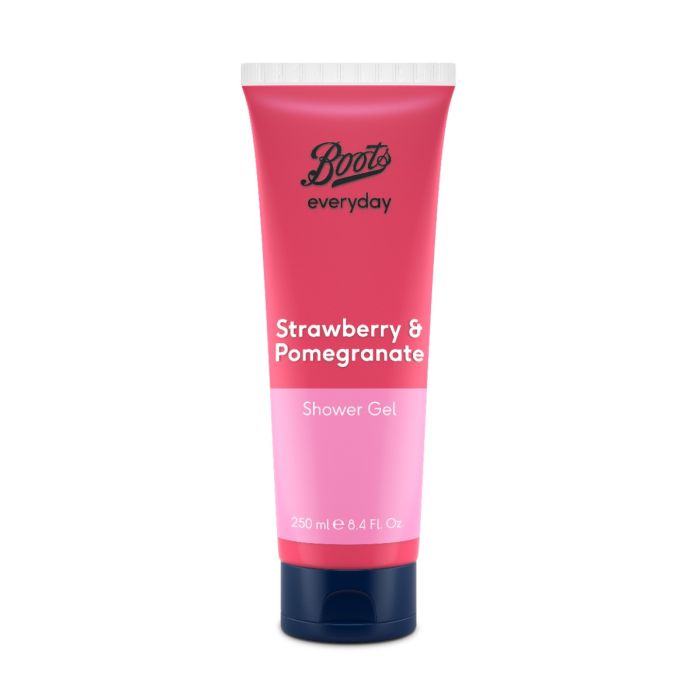 Boots Everyday Dusjgele Jordbær & Granateple 250 ml