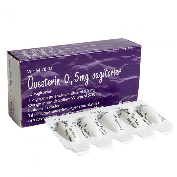 Ovesterin Vag 0,5 mg 15 stk