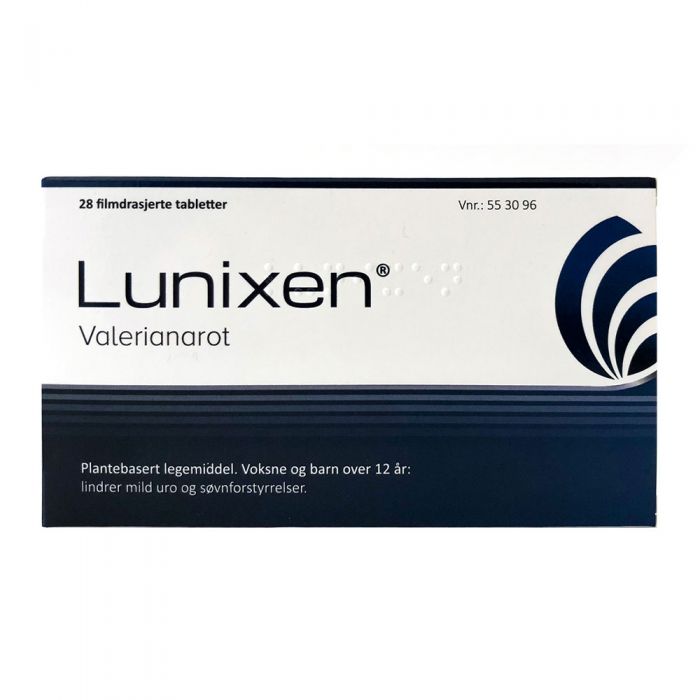 Lunixen tabletter for bedre søvn 500 mg 28 stk