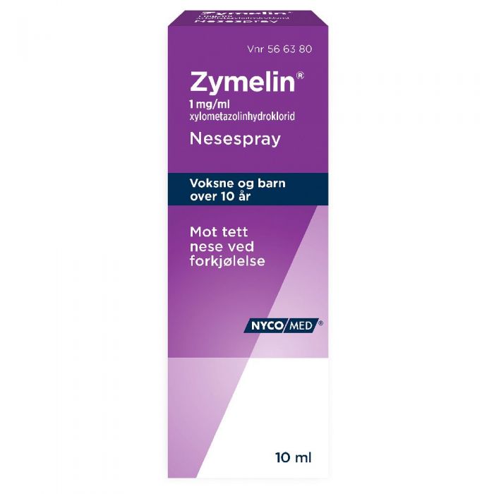 Zymelin nesespray 1 mg/ml 10 ml