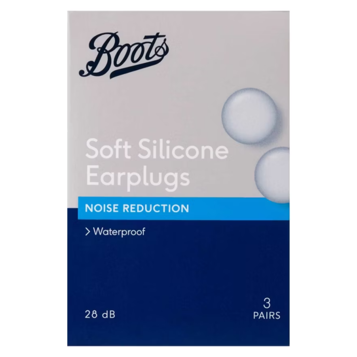 Boots Soft Silicone Earplugs 3par