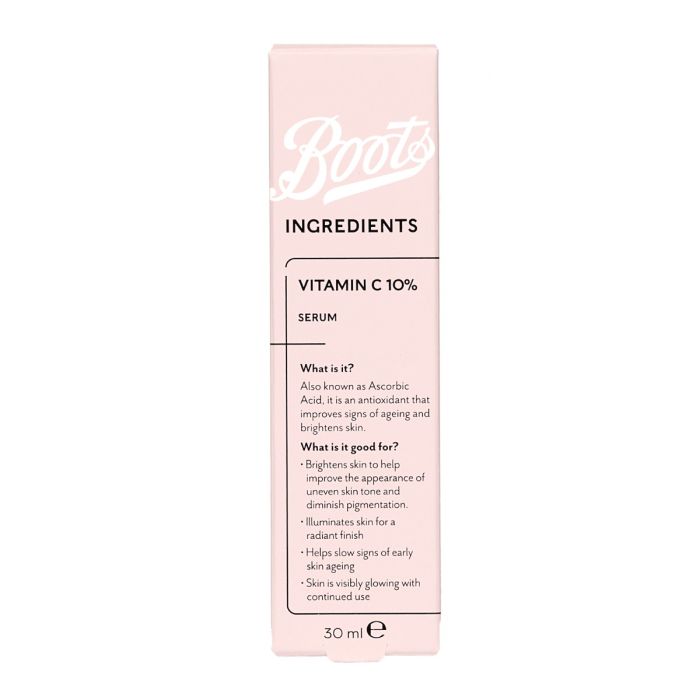 Boots Ingredients Vitamin C Serum 30ml