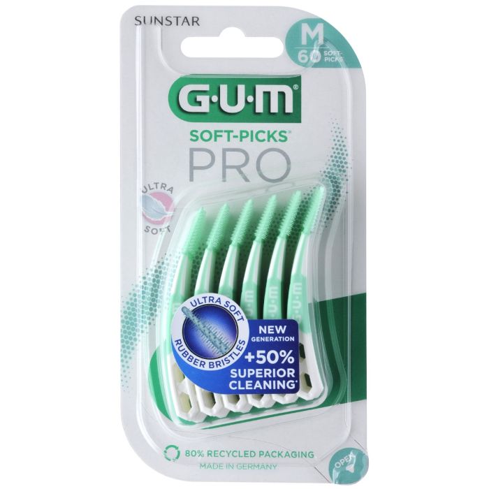 Gum Soft Picks Pro Medium 60stk