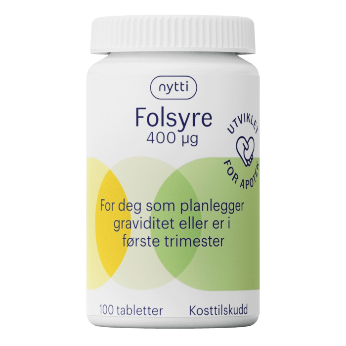 Nytti Folsyre 400 µg