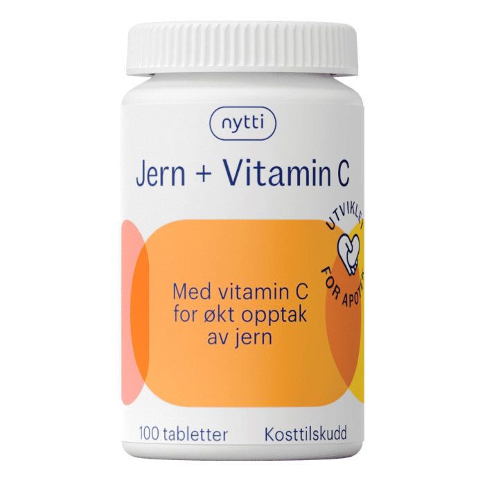 Nytti Jern + Vitamin C