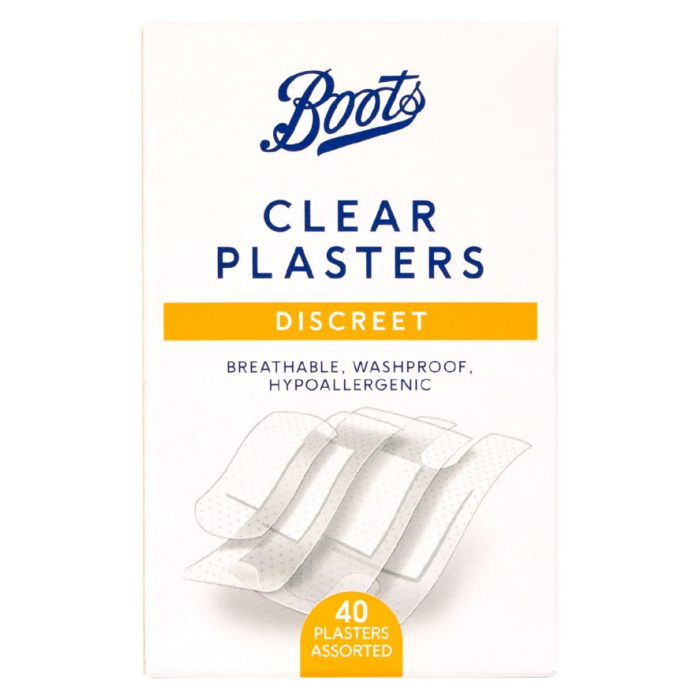 Boots Clear Plasters 40stk