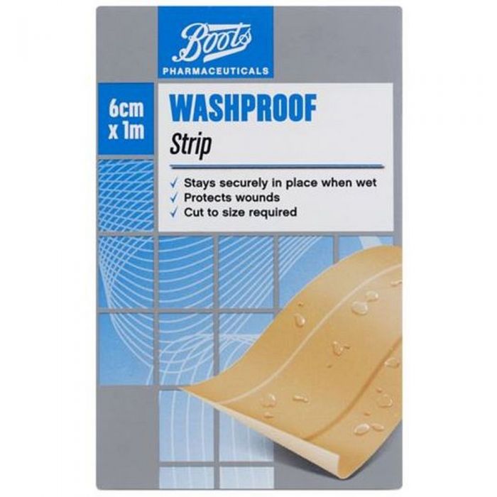 Boots Pharmaceuticals vanntett plaster 6 cm x 1 m