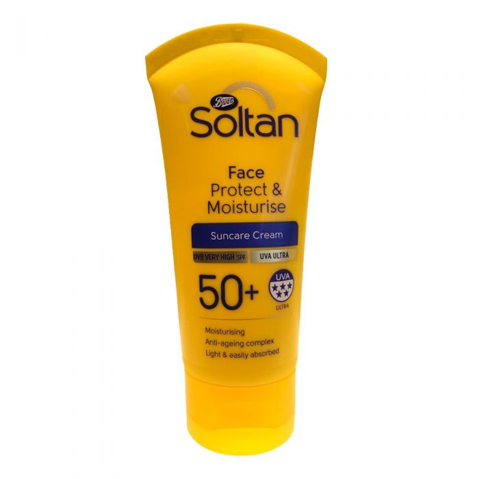 Soltan Face Protect Moisturise Suncare Cream SPF50 