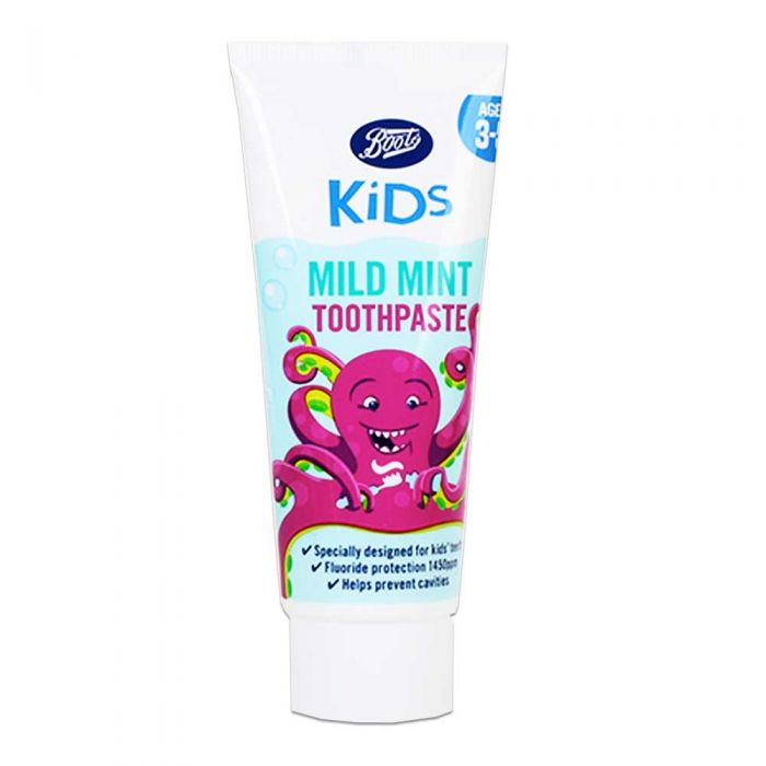 Boots Kids Mint Tannkrem 3-5 år 75ml   