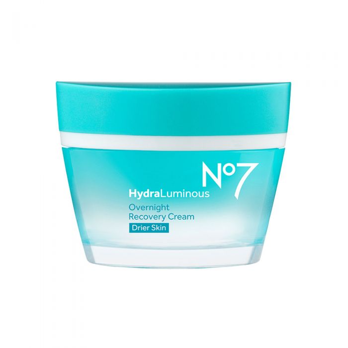 No7 HydraLuminous Overnight Recovery Cream for Drier Skin 50ml