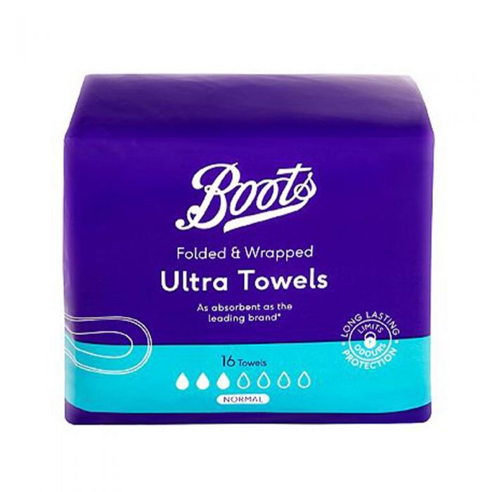 Boots Ultra Towel Normal Bind, 16stk