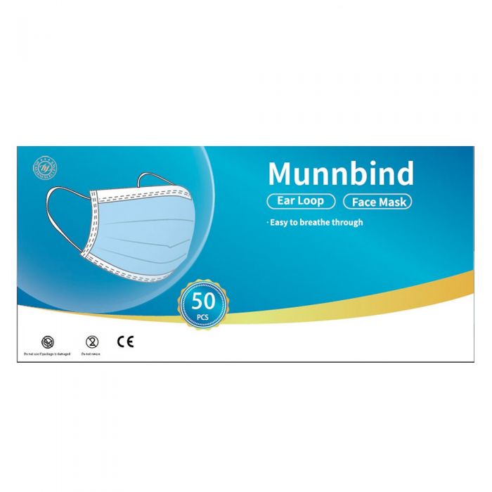 Medisinsk Munnbind, Hualian, type IIR 50 stk