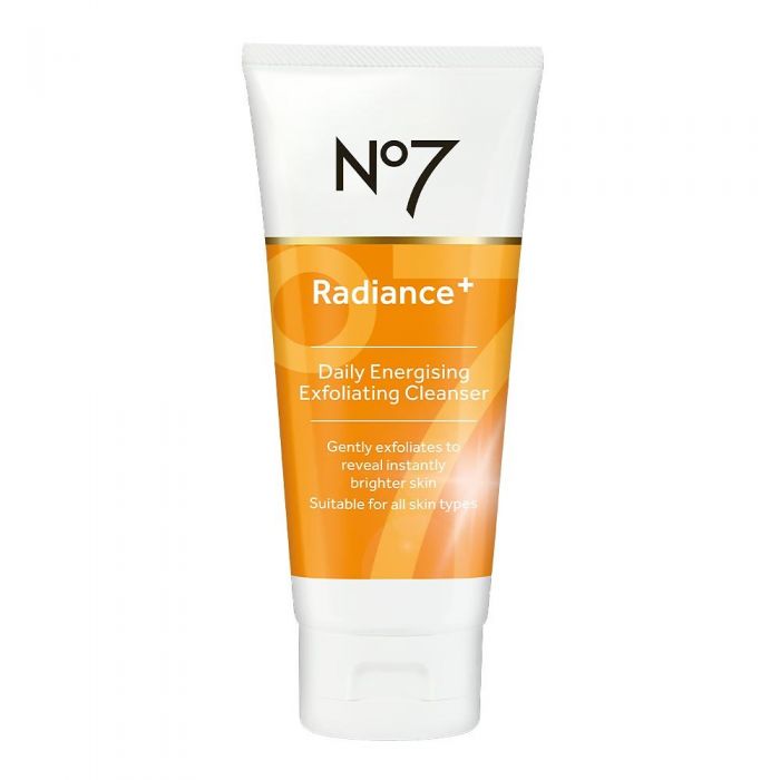 No7 Radiance+ Daily Energising Exfoliating Cleanser 100ml