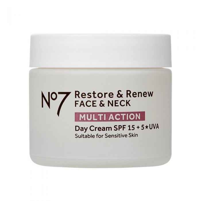 No7 Restore & Renew FACE & NECK MULTI ACTION Day Cream 50ml - Boots