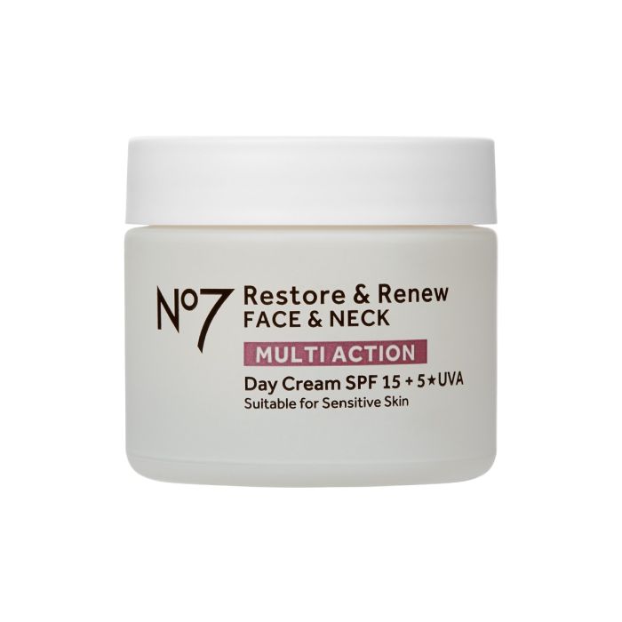 No7 Restore & Renew FACE & NECK MULTI ACTION Day Cream 50ml