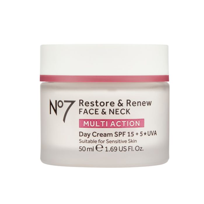 No7 Restore & Renew FACE & NECK MULTI ACTION Day Cream 50ml