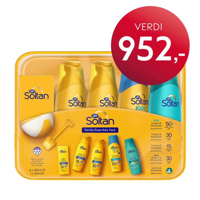 Soltan Family Essentials Big-Pack 4 x 200ml, 1 x 50ml