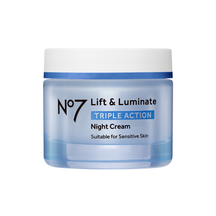 No7 Lift & Luminate Tiple Action Nattkrem 50ml