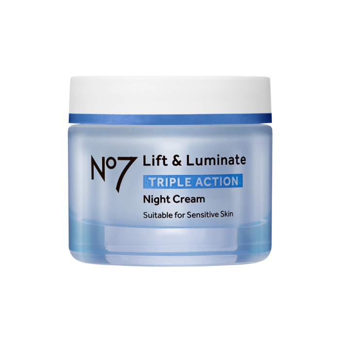 No7 Lift & Luminate Triple Action Nattkrem 50ml