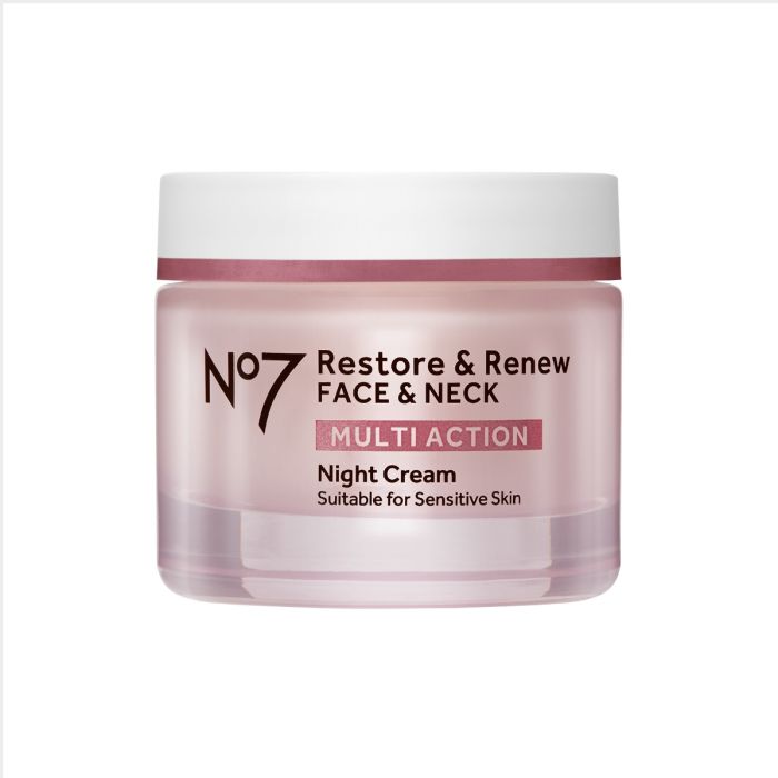 No7 Restore & Renew Face & Neck  Multi Action Nattkrem 50ml