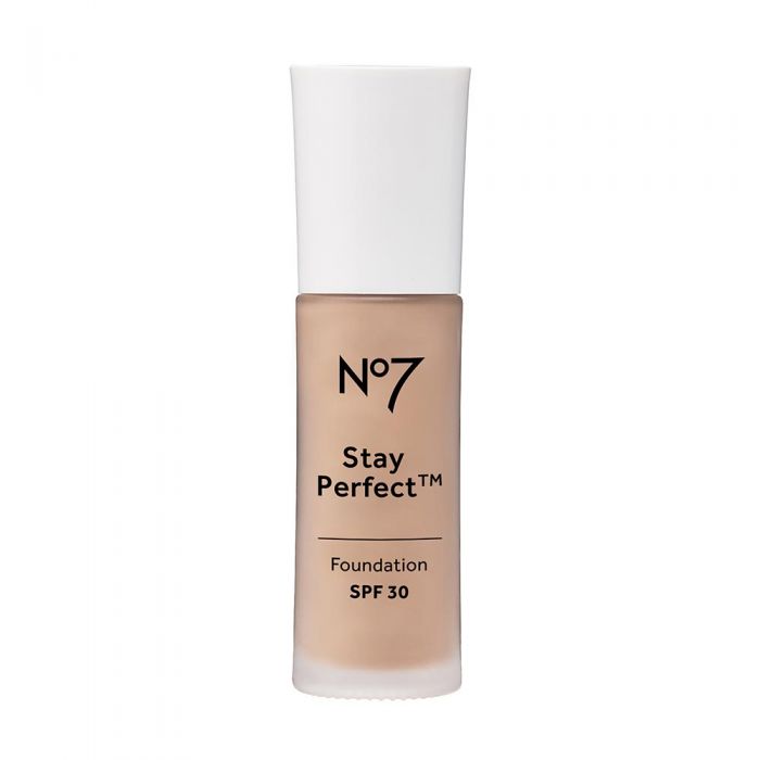 Boots Apotek No7 Stay Perfect Foundation SPF30 30ml, Cool ivory