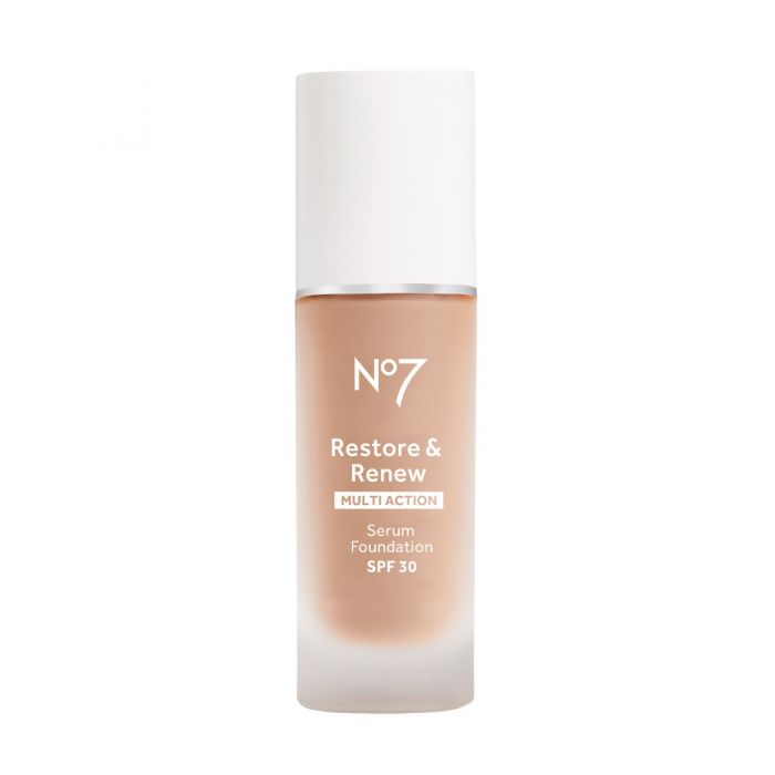 No7 Restore & Renew Foundation SPF30 30ml, Cool Vanilla