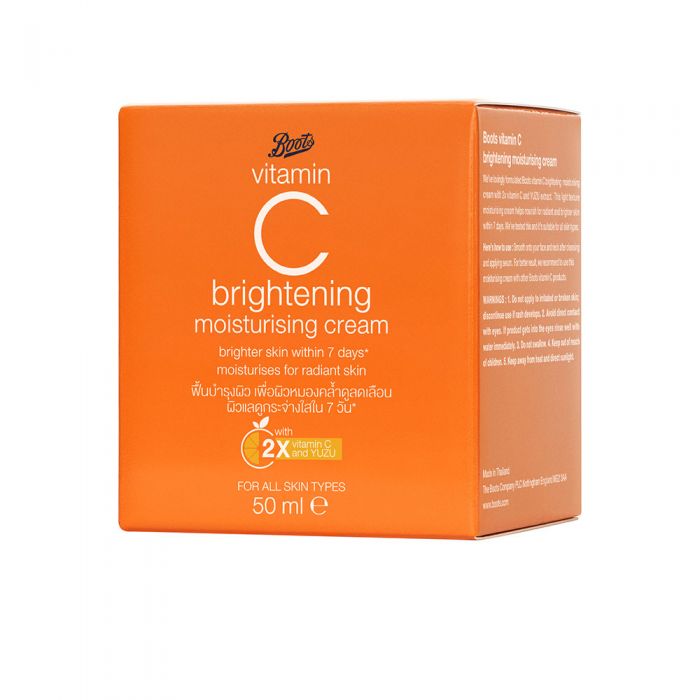 Boots Apotek Boots Vitamin C Moisturising Cream 50ml