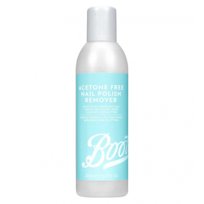 Boots Acetone Free Nail Polish Remover 200ML