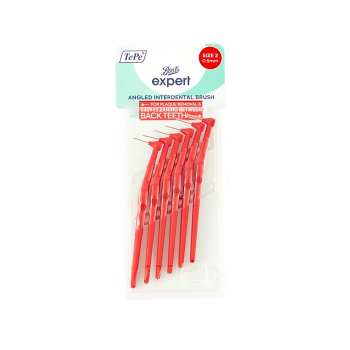 Boots Apotek Boots Expert Angled Interdental Brush 0,5mm