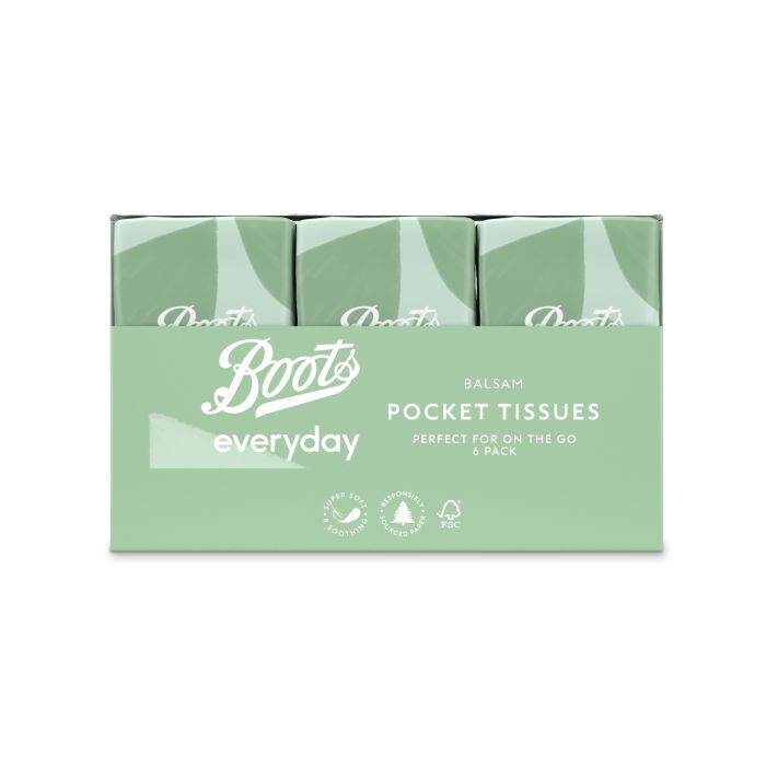 Boots Pocket Tissues 6x10